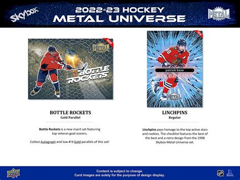 skybox metal universe hockey 2022